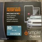 New Isimple ISHD531 Duallink Audio Interface For Select Honda & Acura Vehicles. Fixed Price $109.00.