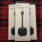 New Motorola MA1 Wireless Android Auto Car Adapter Dongle - Fast Free Shipping. Fixed Price $134.99.