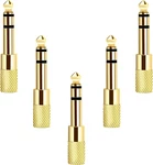 Pack 6.35MM(1/4 Inch) To 3.5MM(1/8 Stereo Audio Jack Adapter For Guitar. Fixed Price $13.44.