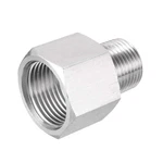 Uxcell Pipe Fitting Adapter 3/8 Npt Male To M20X1.5, Silver. Fixed Price $16.14.