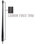 Votex - The Spartan 13 3/4 Inch Short Flexible Rubber Antenna Black Carbo.... Fixed Price $40.69.