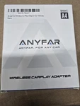 New Open Box Anyfar Wireless Carplay Adapter Model A4. Fixed Price $20.00.