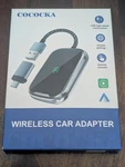 Cococka Wireless Carplay Android Auto Adapter Wired Usb Dongle. Fixed Price $12.99.