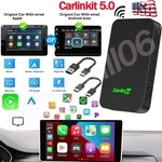 Carlinkit 5.0 Wireless Carplay Android Auto Box Multimedia Video Player Adapter. Fixed Price $48.73.