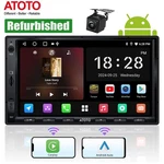 Atoto Stereo 2DIN 7IN Android Gps Radios Wireless Auto Carplay + Cam. Fixed Price $93.59.