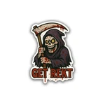 Get Rekt Sticker 4 Inch Vinyl Decal Waterproof Vehicle Cup Laptop Safe Sticky. Fixed Price $6.49.