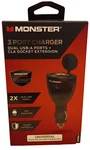 Monster 3 Port Charger Dual Usb-a + Cla Socket Extension Free Shipping!!!. Fixed Price $24.95.