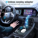 Vevavi Wireless Carplay Adapter 2024 Upgraded - White. Fixed Price $38.44.