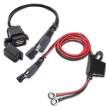 Waterproof Motorcycle Sae Usb Cable Adapter 2.1A Phone Gps Charger Outlet. Fixed Price $14.65.