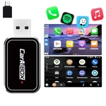 Bvicng 2 In 1 Wireless Carplay Adapter & Android Auto 5.0 - Black. Fixed Price $27.13.