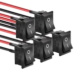 KCD1-01 On/off Pre-wired Pin Position Snap 10A/125V, 6A/250V Boat Rocker Sw.... Fixed Price $14.46.