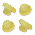 Lekudo 4 Car Brake Clutch Pedal Stopper Plug, Rubber Pcs, Beige. Fixed Price $14.69.