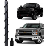 Acdogeer Short Antenna Compatible With Chevy Silverado 1500 & 7 Inch, Black. Fixed Price $17.80.