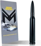 Mega Racer 50 Cal Bullet Antenna For Cars - 5.5 Inch Universal Am/fm Black. Fixed Price $36.96.