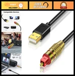 Usb Toslink Optical Audio Adapter - Unidirectional Digital Converter For Pc. Fixed Price $49.99.