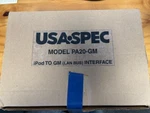 New! Usa Spec PA20-GM Ipod To Interface. Fixed Price $44.99.