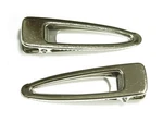 In One Tear Drop Shape Hair Clips Metal Alligator For Diy Craft (si.... Fixed Price $15.50.