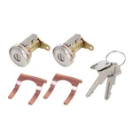 Autohaux Pair Door Lock Cylinder With Key For Dodge B100 B200 Pickup Silver. Fixed Price $19.48.