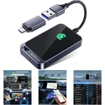 Pack Wireless Car Play Adapter Gray Multi-user Seamless Connection Ios 10+. Fixed Price $83.29.