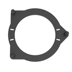 Metra 82-8705 Door Speaker Adapter Plate Compatible Fits For Mercedes. Fixed Price $34.99.