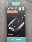 Graywater Wireless Carplay Adapter Ios 10+ Dongle Fit Cars 2015+ - Black. Fixed Price $17.49.