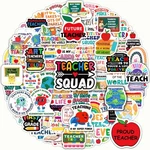 Sigyojeom 200PCS Teacher Stickers, Waterproof Vinyl For Bottle.... Fixed Price $11.63.