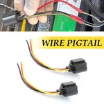 2X 9008 H13LL Socket Female Adapter Wiring Harness Pigtail Plug. Fixed Price $10.99.