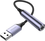 Moswag Usb To 1/4 Jack Audio Adapter, 6.35MM 10 INCH/25 Cm, Black. Fixed Price $13.87.