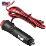 12V 24V Male Plug Cigarette Lighter Adapter, 10A On Off Switch Cord With & 1.5M. Fixed Price $11.74.
