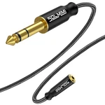 1/4" Headphone Adapter, 6.35MM Female Audio Connector. Fixed Price $11.99.