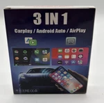 3-IN-1 Carplay Android Auto Airplay Adapter Intelligent Internet Box. Fixed Price $24.49.