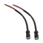 Vikksaer Deutsch Dtp 2 Pin Socket Adapter For Light/work Bar Male. Fixed Price $13.06.
