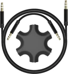 3.5MM Multi Headphone Audio Splitter 5-JACK Female Connector Adapter Black. Fixed Price $12.97.
