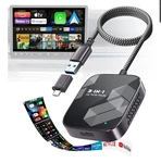 3-IN-1 Wireless Carplay Adapter, Tv Mate Pro Max 2025 Upgraded Metal & G.... Fixed Price $99.99.