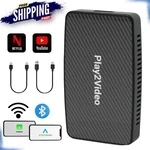 Wireless Carplay Auto Adapter With Youtube Netflix For Iphone & Android. Fixed Price $169.23.