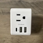 One Beat OB3W3CT International Power Plug European Travel Adapter Usb-c. Fixed Price $9.99.