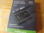 Asouny Wireless Carplay Adapter Ios 10+. Fixed Price $17.99.