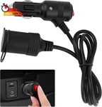 3FT Car Cigarette Lighter Extension Cord With Off Switch & Dust CAP,12V. Fixed Price $11.99.