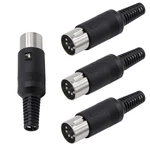 Shukefer 4PCS 5 Pin Din Male Plug Solder Connector. Fixed Price $17.99.