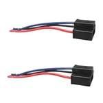 2PCS H4 Wiring Harness Headlight Connector, 3 Wire Way Power Female. Fixed Price $9.44.