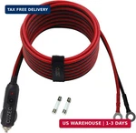 Cuzec Heavy-duty 14AWG 20A Male Plug Cigarette Lighter Adapter Power Supply Cord. Fixed Price $19.55.