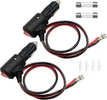 12V Cigarette Lighter Plug With Switch On Off 2PACK Car 2FTX2. Fixed Price $17.19.
