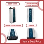 Wzrelb 500W-4000W Pure Sine Wave Inverter Dc 12V To Ac 110V 120V Power Converter. Fixed Price $89.10.