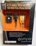 Isimple IS76PRO Omniwire Audio Video Interface Cable Aux Adapter Ipod Iphone New. Fixed Price $41.95.