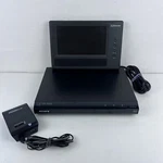 Emerson LCD-0700E Portabledvd Video Screen 7" Tft-lcdmonitor W/ Player Lot. Fixed Price $34.99.