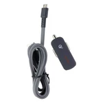 Ventev Dashport RQ1300 Mini Qc 3.0 Car Adapter W/ (3.3FT) Micro-usb Cable Gray. Fixed Price $6.59.