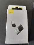 Baseus BA04 Mini Wireless Bluetooth 5.0 Adapter - Black/gold Dongle. Fixed Price $10.99.