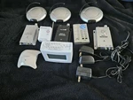 Radioshack X10 Wireless Audio Video Lot Pieces + 3 Adapters - 1J. Fixed Price $61.70.