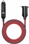 Kewig 12/24V Car Cigarette Lighter Extension Cord - 4.9 Ft, Red And Black. Fixed Price $14.99.